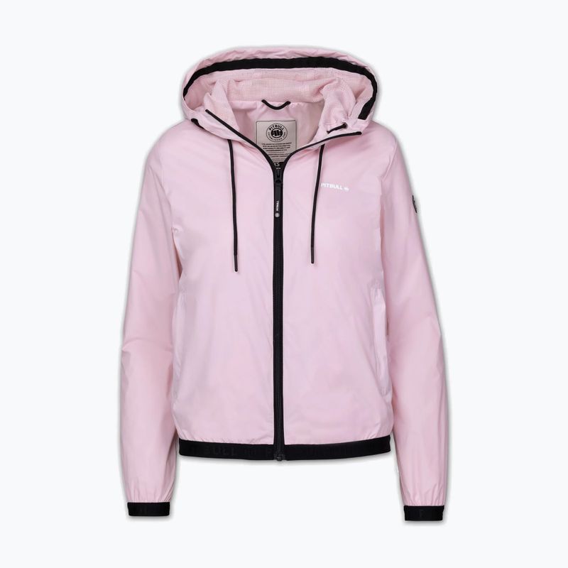 Women's jacket Pitbull Adena Hooded powder pink 3