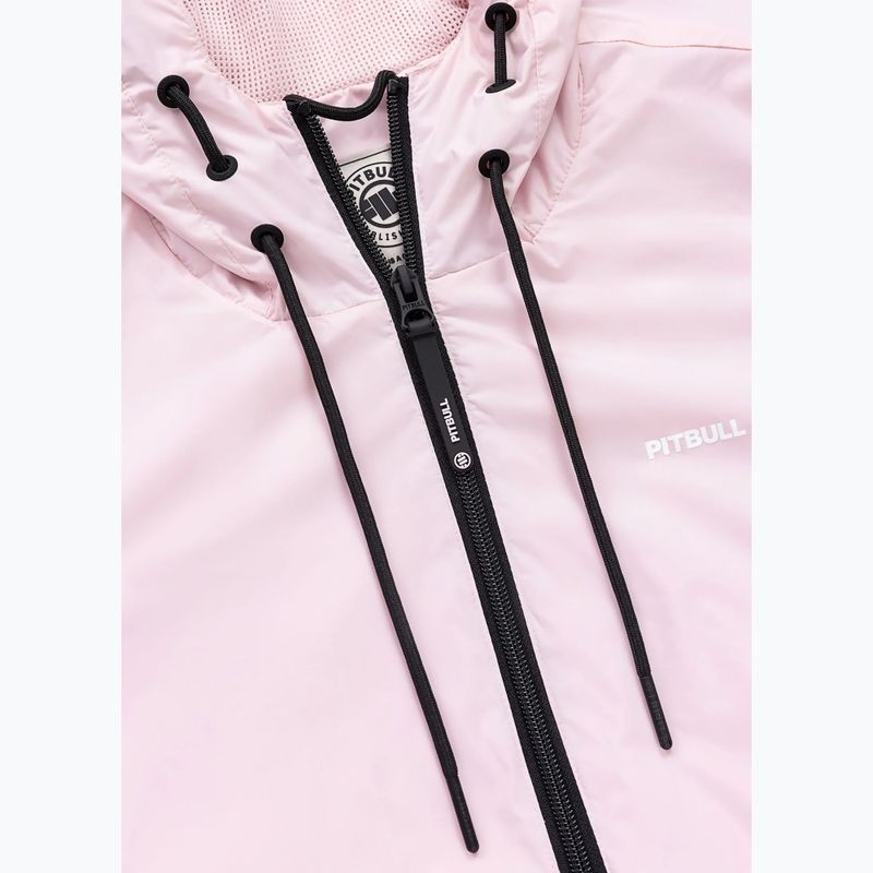 Women's jacket Pitbull Adena Hooded powder pink 5