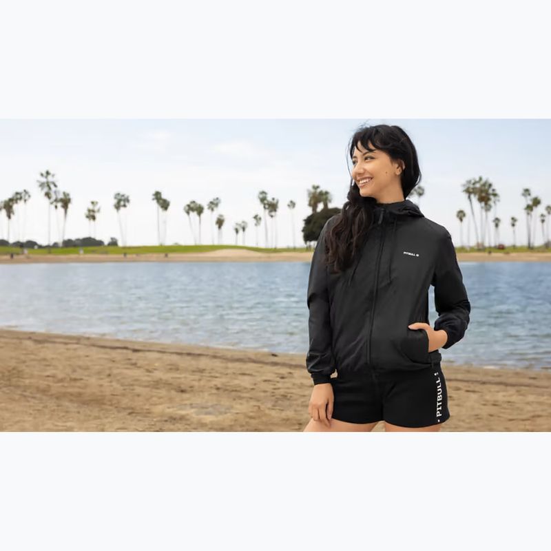Women's jacket Pitbull Adena Hooded black 13