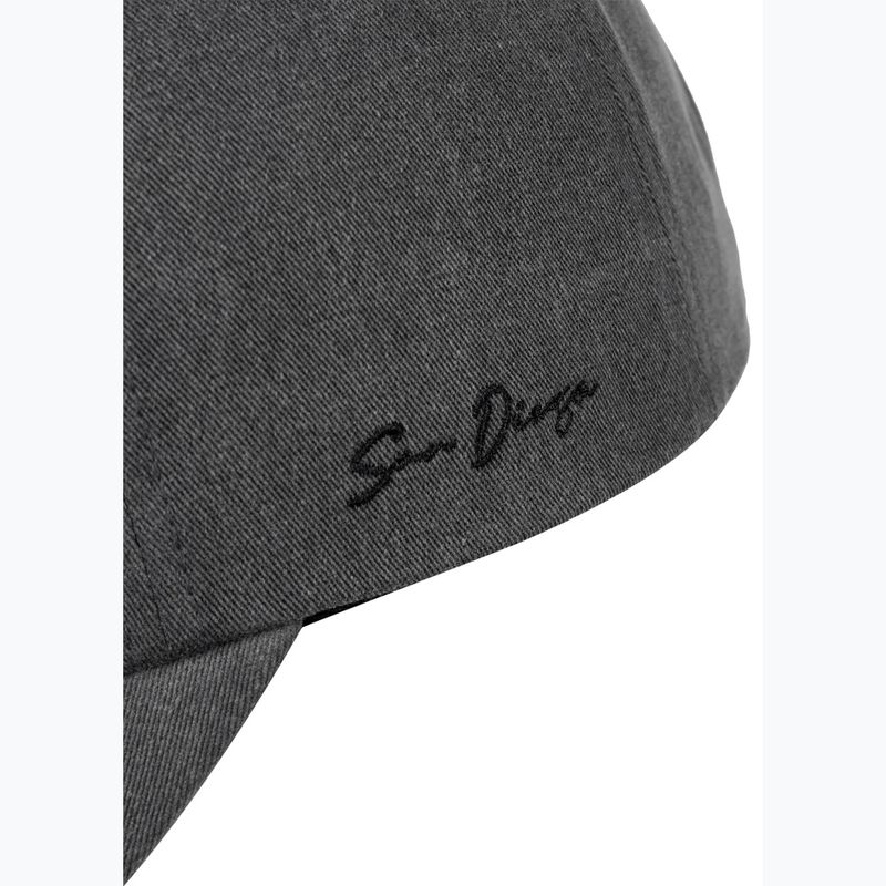 Men's baseball cap Pitbull Classic "Pitbull San Diego" Low Profile grey 5