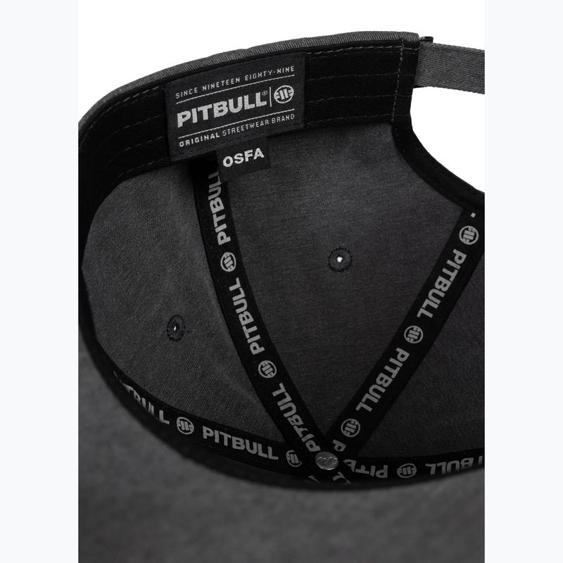 Men's baseball cap Pitbull Classic "Pitbull San Diego" Low Profile grey 7
