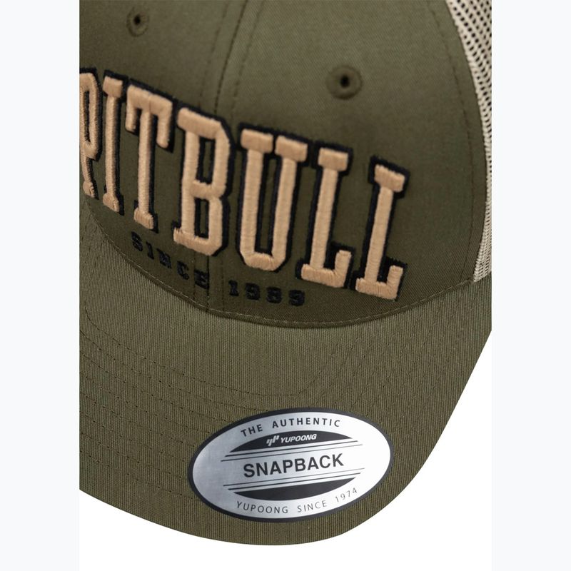 Men's baseball cap Pitbull Mesh "Pitbull Norton" Trucker Low Profile green 4