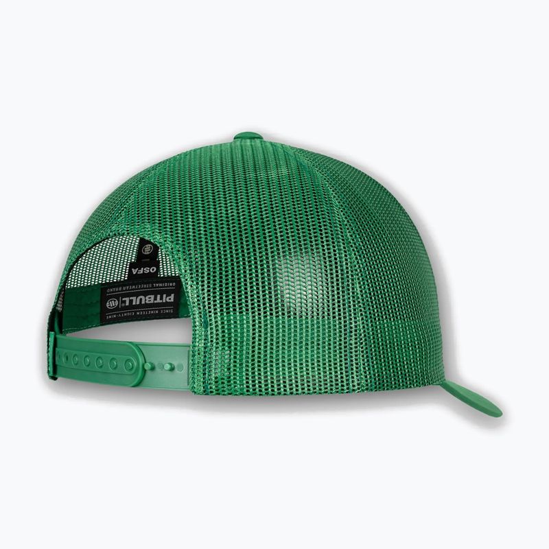 Men's baseball cap Pitbull "SO.CAL." Retro Trucker green/white 2