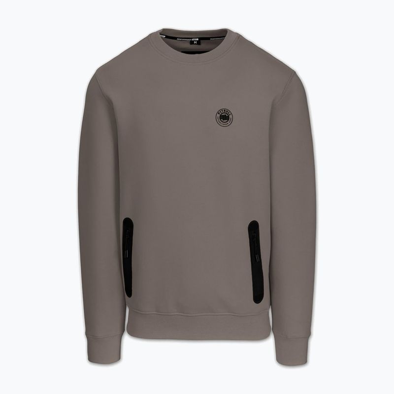 Men's sweatshirt Pitbull Dogwood Crewneck Sweatshirt taupe 4