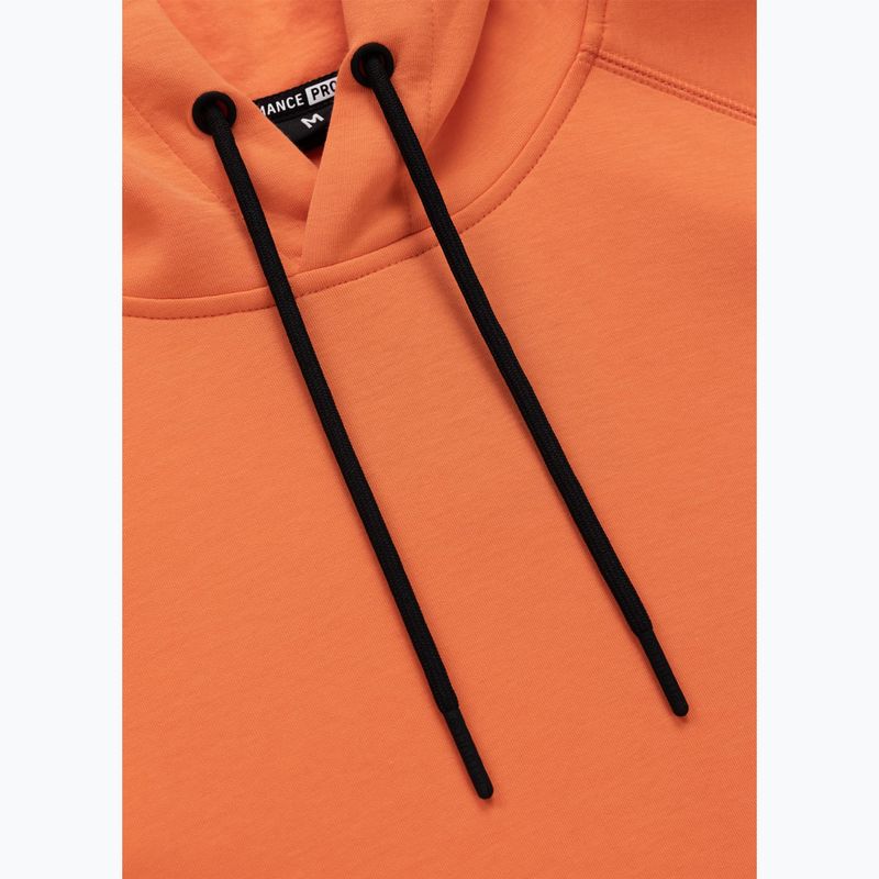 Men's sweatshirt Pitbull Dogwood Hooded Sweatshirt fluo orange 6