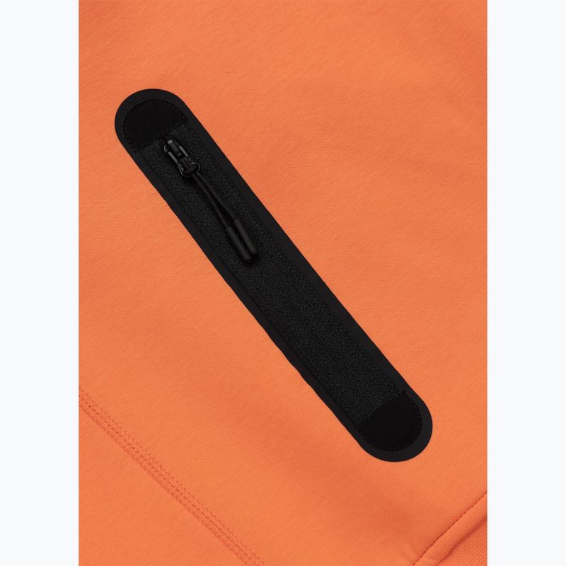 Men's sweatshirt Pitbull Dogwood Hooded Sweatshirt fluo orange 7