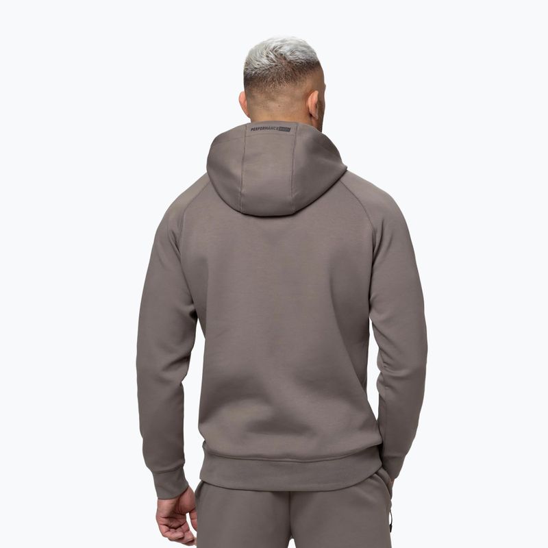 Men's sweatshirt Pitbull Dogwood Hooded Sweatshirt taupe 3