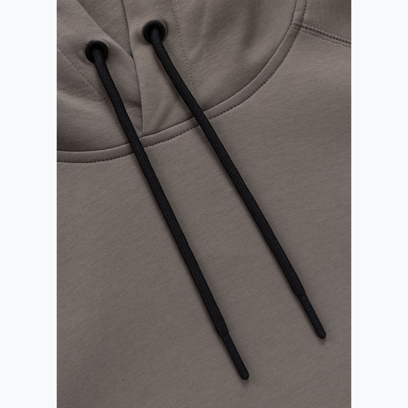 Men's sweatshirt Pitbull Dogwood Hooded Sweatshirt taupe 6