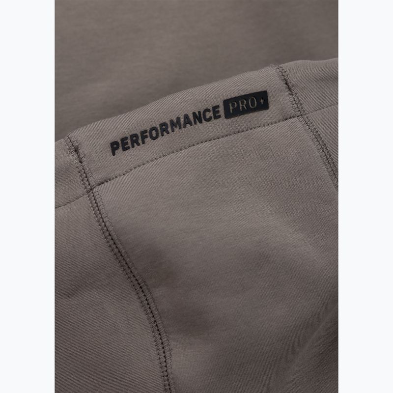 Men's sweatshirt Pitbull Dogwood Hooded Sweatshirt taupe 9