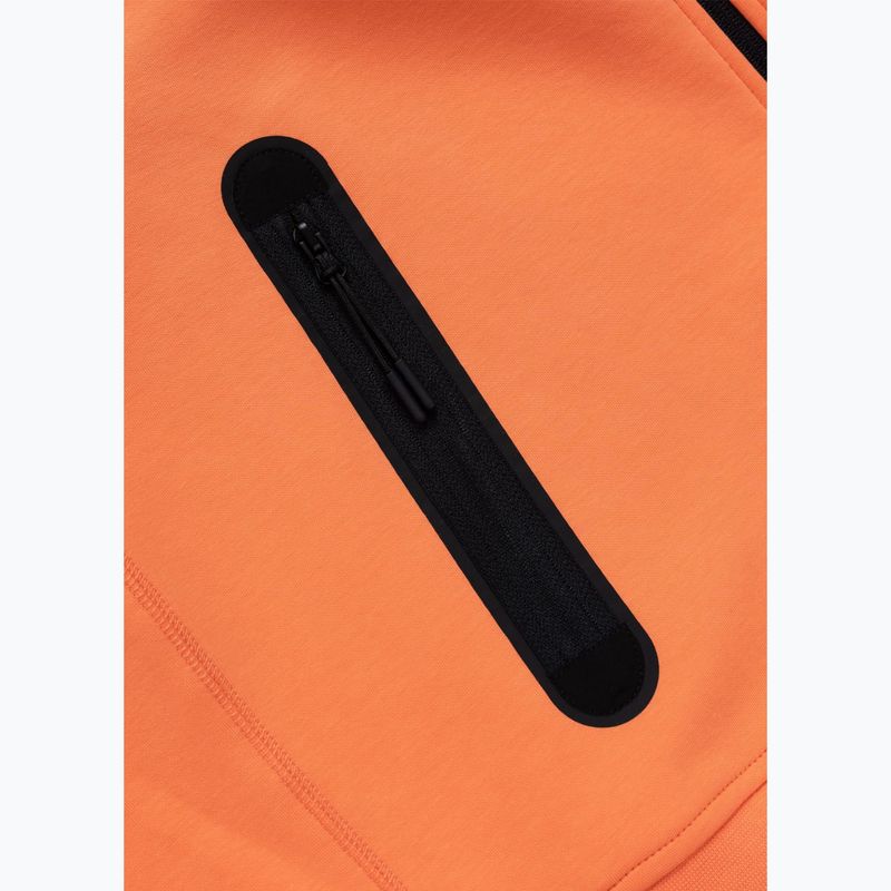 Men's sweatshirt Pitbull Dogwood Hooded Zip Sweatshirt fluo orange 10