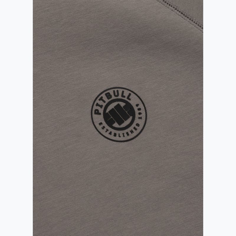 Men's sweatshirt Pitbull Dogwood Hooded Zip Sweatshirt taupe 9