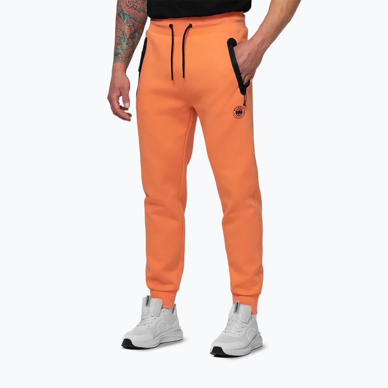 Men's trousers Pitbull Dogwood Track fluo orange 5