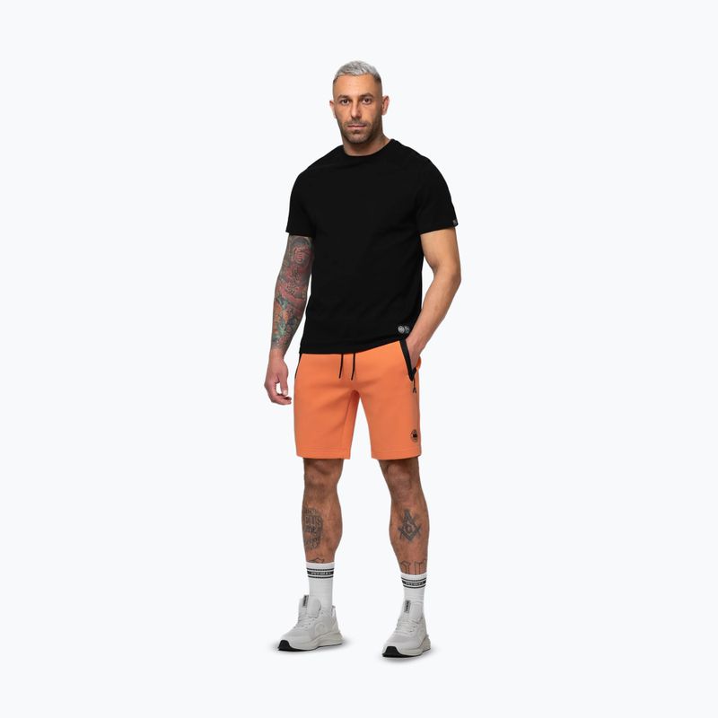 Men's shorts Pitbull Dogwood Sport fluo orange 4