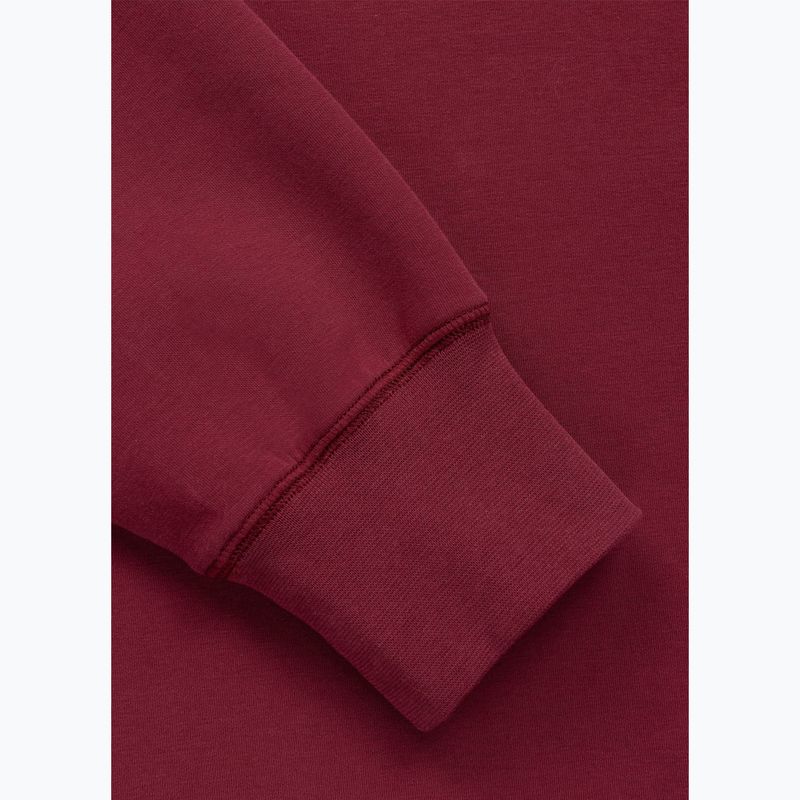 Men's sweatshirt Pitbull Sampson Crewneck Sweatshirt burgundy 8