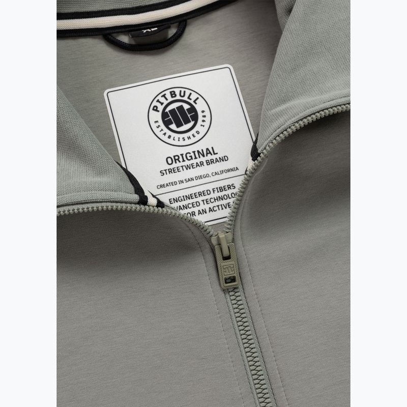 Men's sweatshirt Pitbull Sampson Zip grey/harbour 8