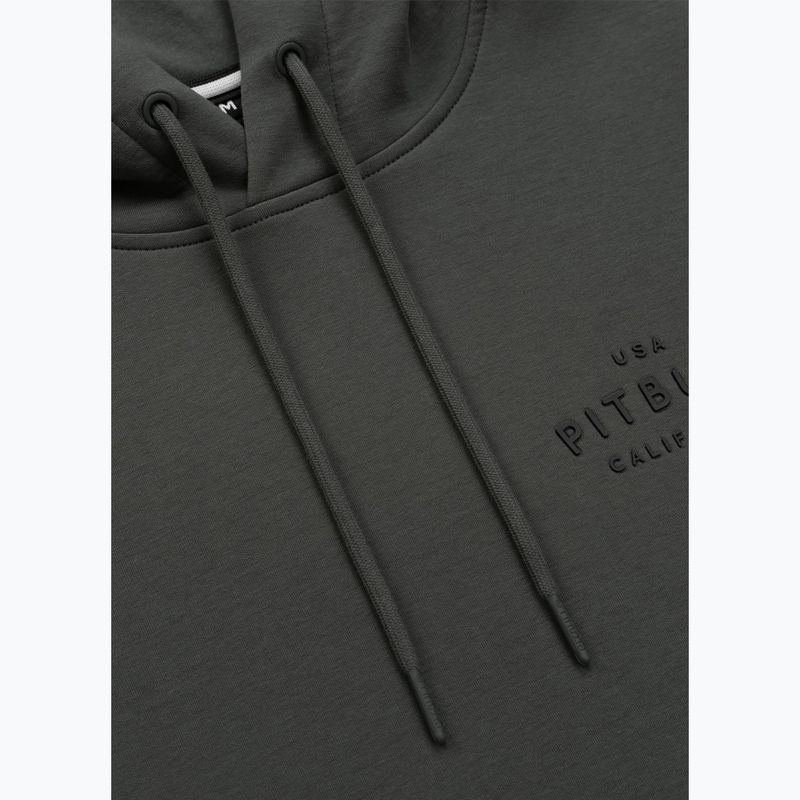 Men's sweatshirt Pitbull Sampson Hooded Sweatshirt grey/green 7