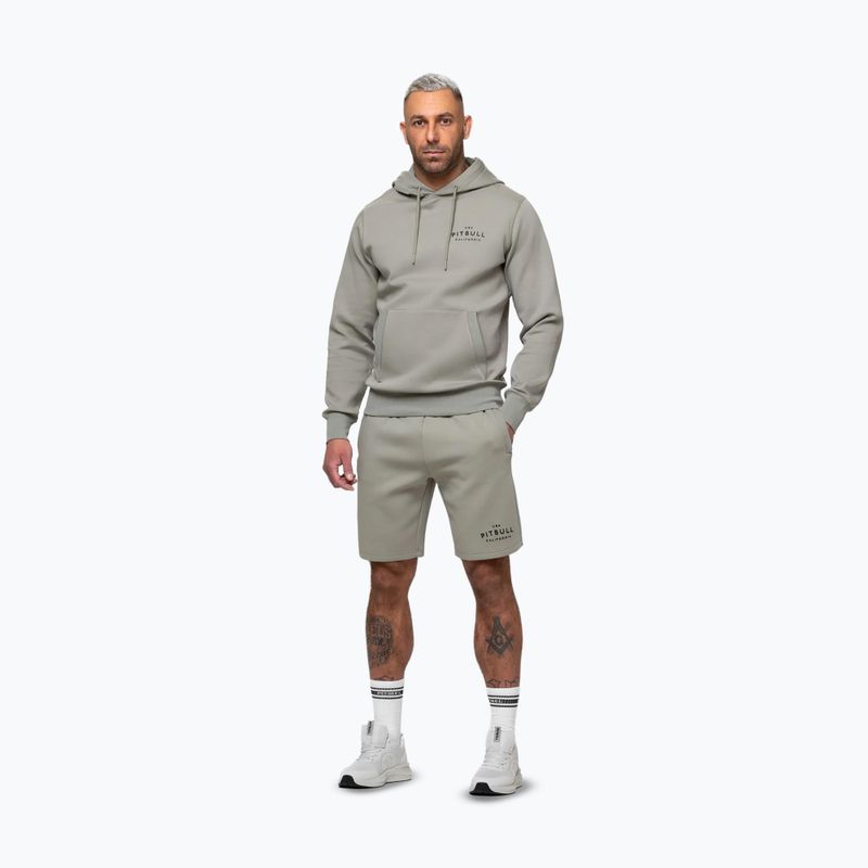 Men's sweatshirt Pitbull Sampson Hooded Sweatshirt grey/harbour 4