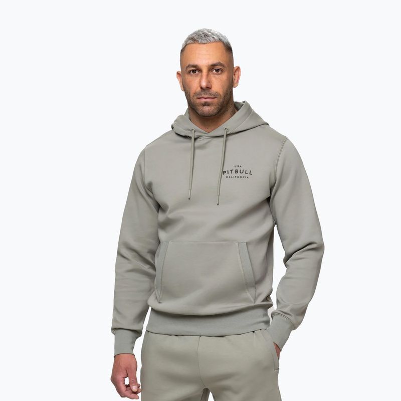 Men's sweatshirt Pitbull Sampson Hooded Sweatshirt grey/harbour 5