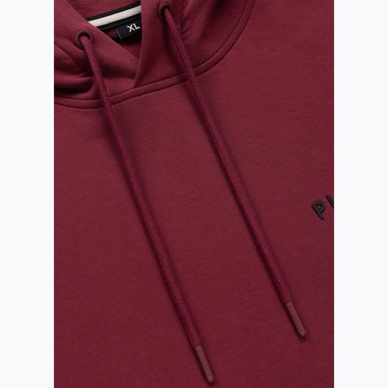 Men's sweatshirt Pitbull Sampson Hooded Sweatshirt burgundy 9