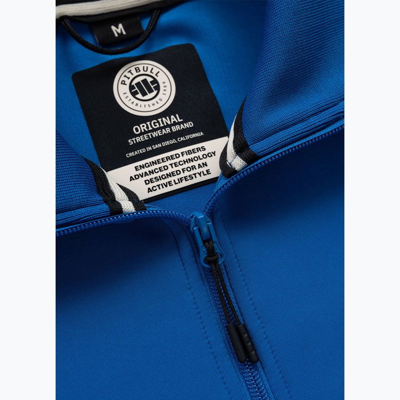 Men's sweatshirt Pitbull Track Jacket Powers azure blue 5