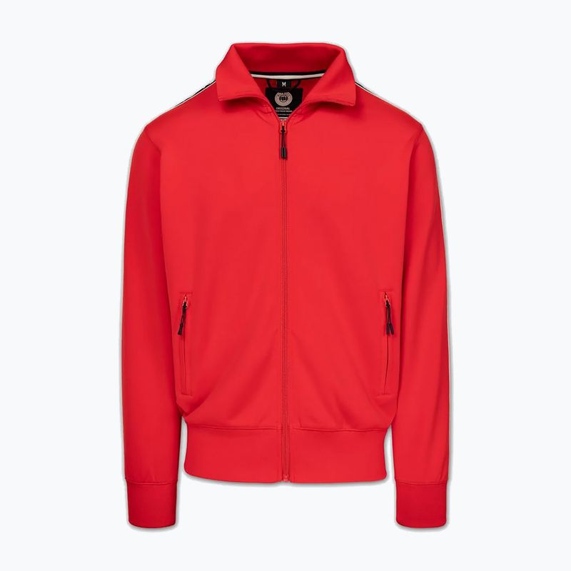 Men's sweatshirt Pitbull Track Jacket Powers fluo/red 3