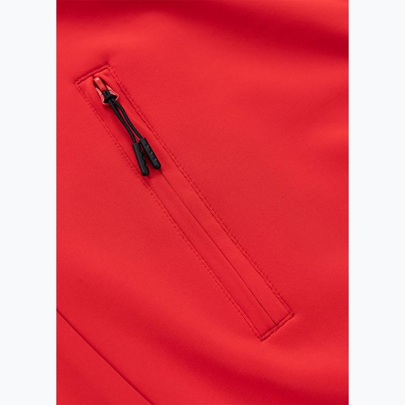 Men's sweatshirt Pitbull Track Jacket Powers fluo/red 8