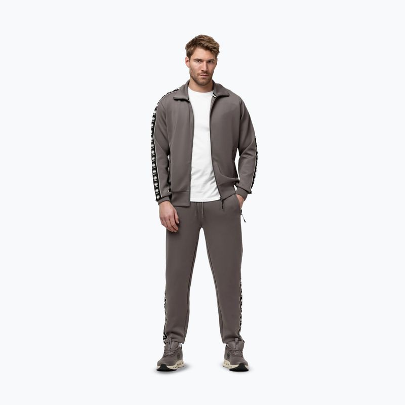 Men's sweatshirt Pitbull Track Jacket Powers taupe 2
