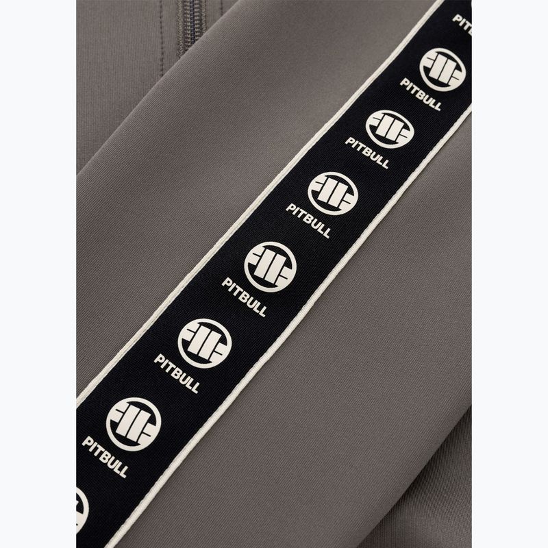 Men's sweatshirt Pitbull Track Jacket Powers taupe 9