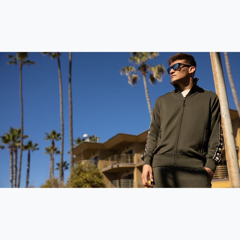 Men's sweatshirt Pitbull Track Jacket Powers old green 9