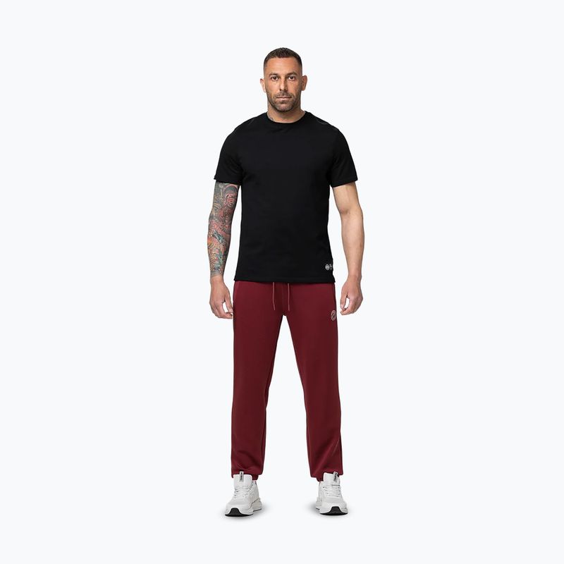 Men's trousers Pitbull Track San Diego burgundy 2