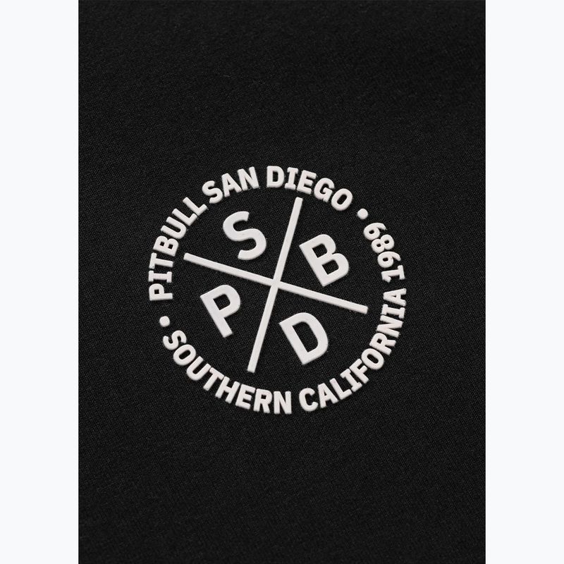 Men's sweatshirt Pitbull Tape Parker Hooded black 10