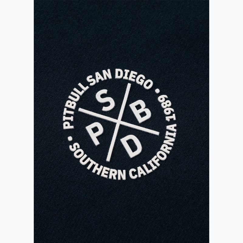 Men's sweatshirt Pitbull Tape Parker Hooded dark navy 10