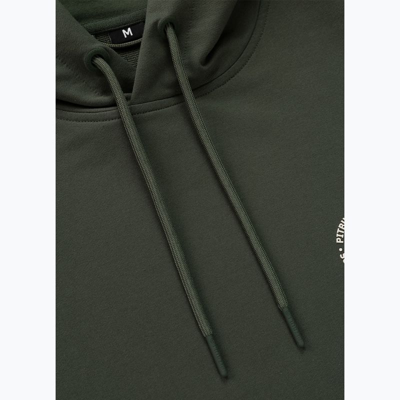 Men's sweatshirt Pitbull Tape Parker Hooded old green 7
