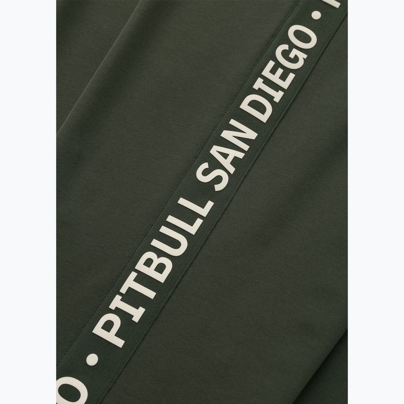 Men's trousers Pitbull Tape Parker Jogging old green 7