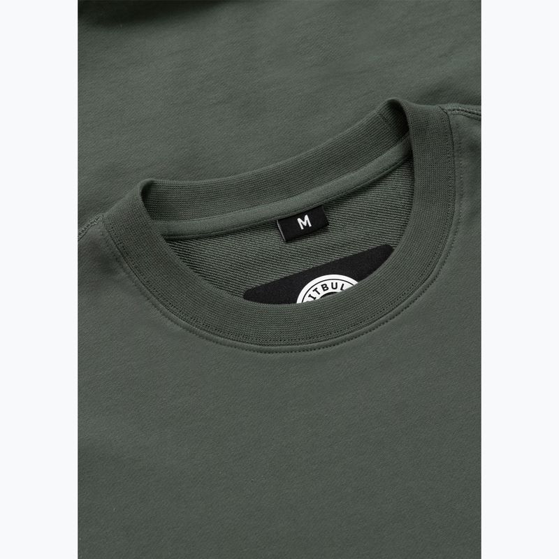 Men's sweatshirt Pitbull Nugget Small Logo Crewneck sage green 6