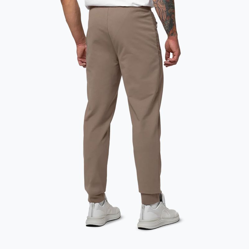 Men's trousers Pitbull Nugget Jogging brown savana 3