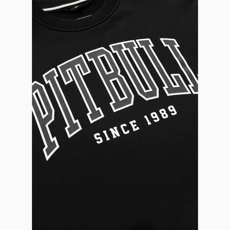 Men's sweatshirt Pitbull Badger Crewneck black 8