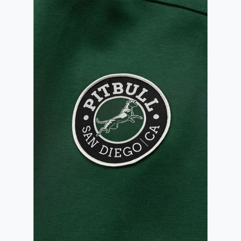 Men's sweatshirt Pitbull Badger Hooded hunter green 7