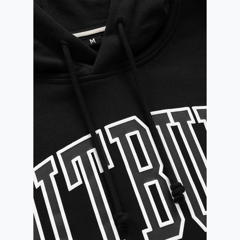 Men's sweatshirt Pitbull Badger Hooded black 6