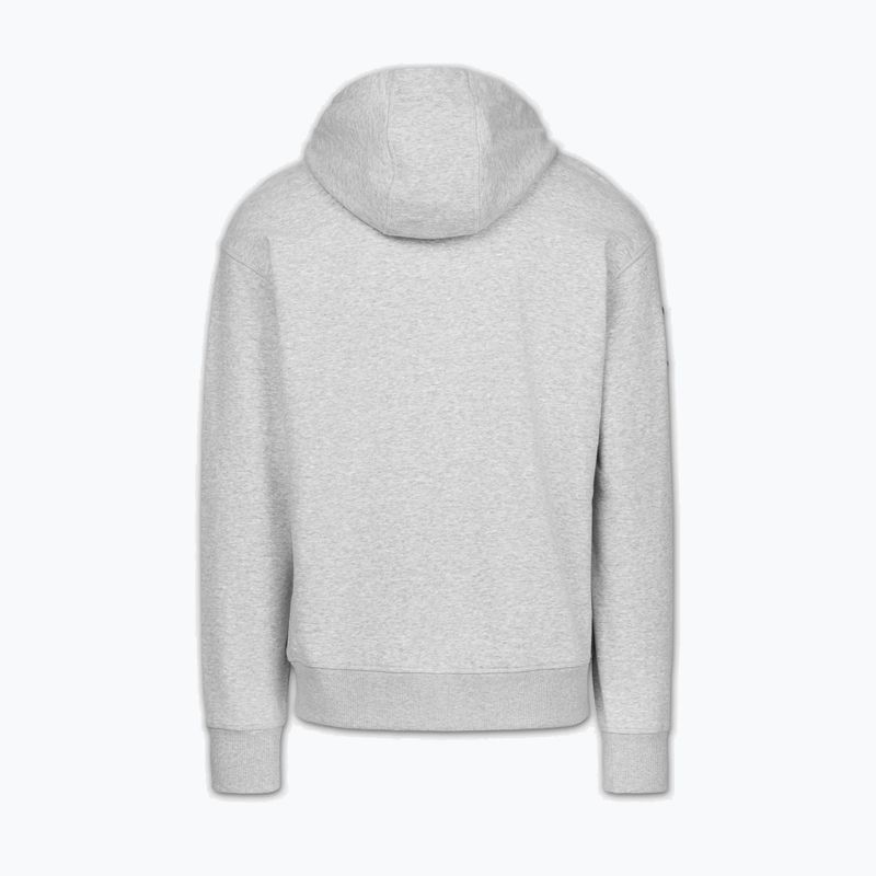 Men's sweatshirt Pitbull Badger Hooded Zip grey/melange 7