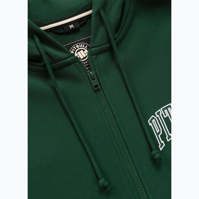 Men's sweatshirt Pitbull Badger Hooded Zip hunter/green 7