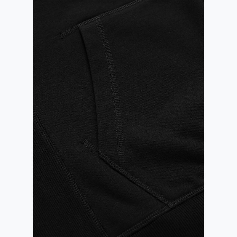 Men's sweatshirt Pitbull Badger Hooded Zip black 8