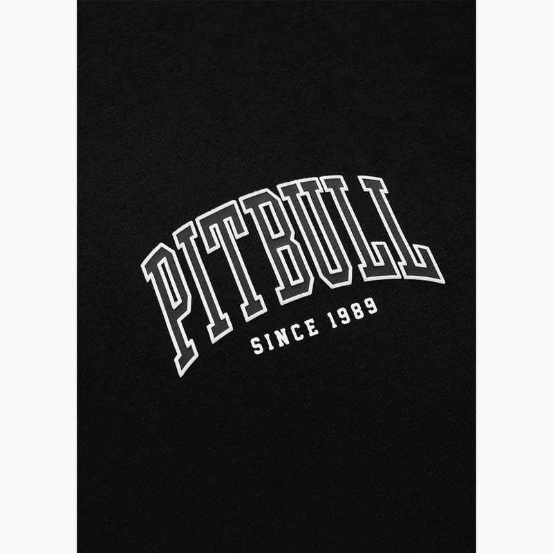 Men's sweatshirt Pitbull Badger Hooded Zip black 10