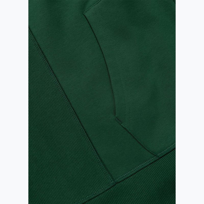 Men's sweatshirt Pitbull Badger Hooded Vest Zip hunter green 8