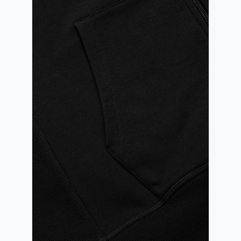 Men's sweatshirt Pitbull Badger Hooded Vest Zip black 8