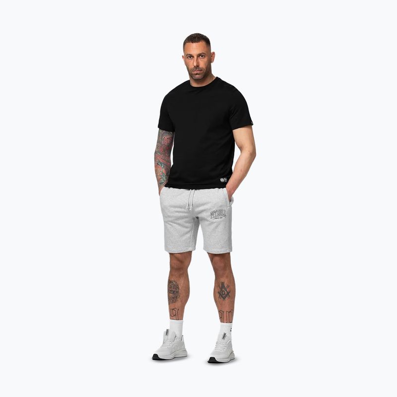 Men's shorts Pitbull Badger grey/melange 2