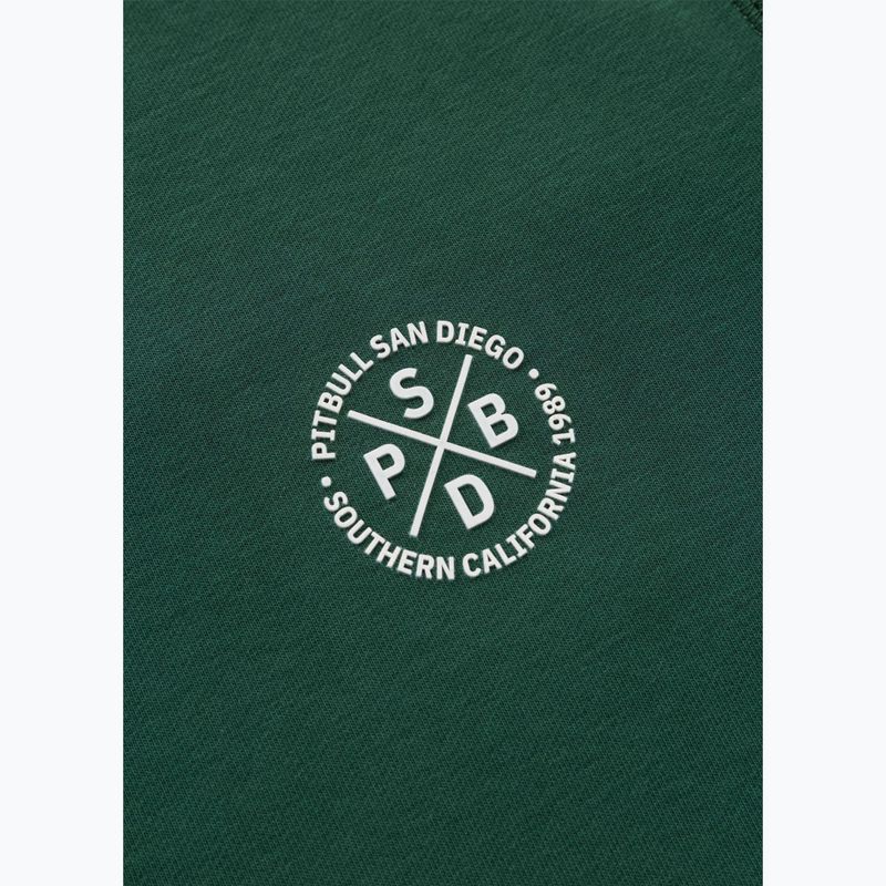 Men's sweatshirt Pitbull Nexus Track Jacket bottle green 9