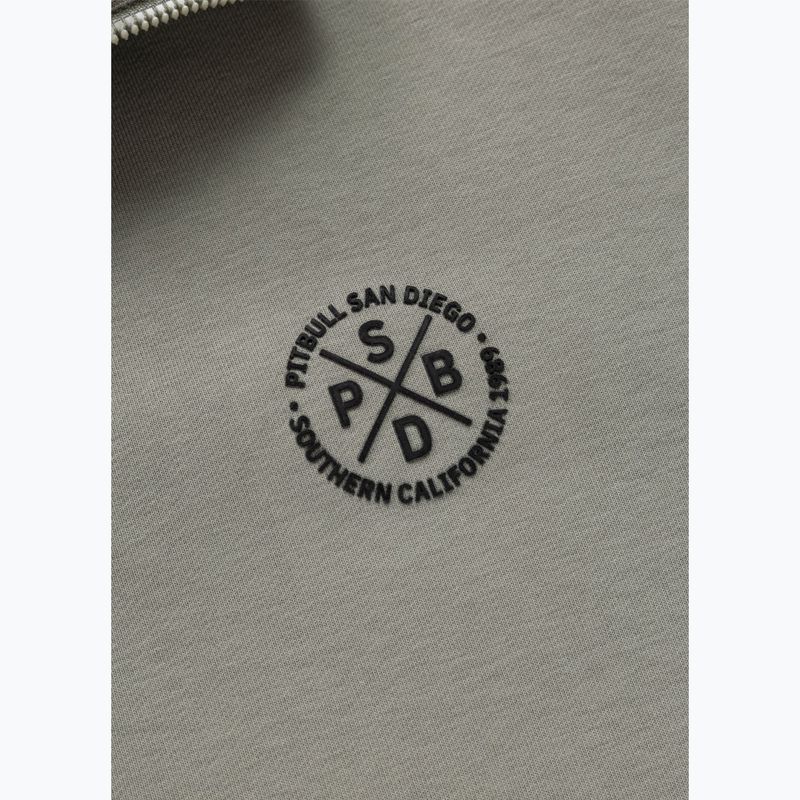 Men's sweatshirt Pitbull Nexus Track Jacket dusty salvia 8