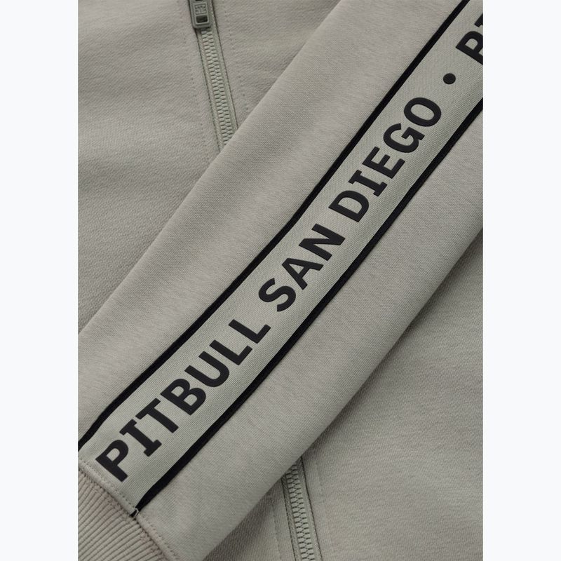 Men's sweatshirt Pitbull Nexus Track Jacket dusty salvia 9