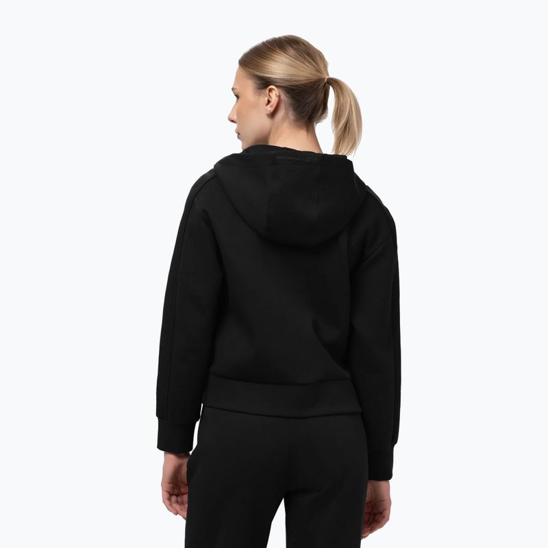 Women's sweatshirt Pitbull Discovery Hooded Zip black 3